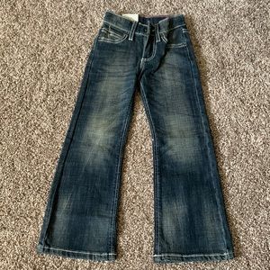 Little girl slim wrangler jeans